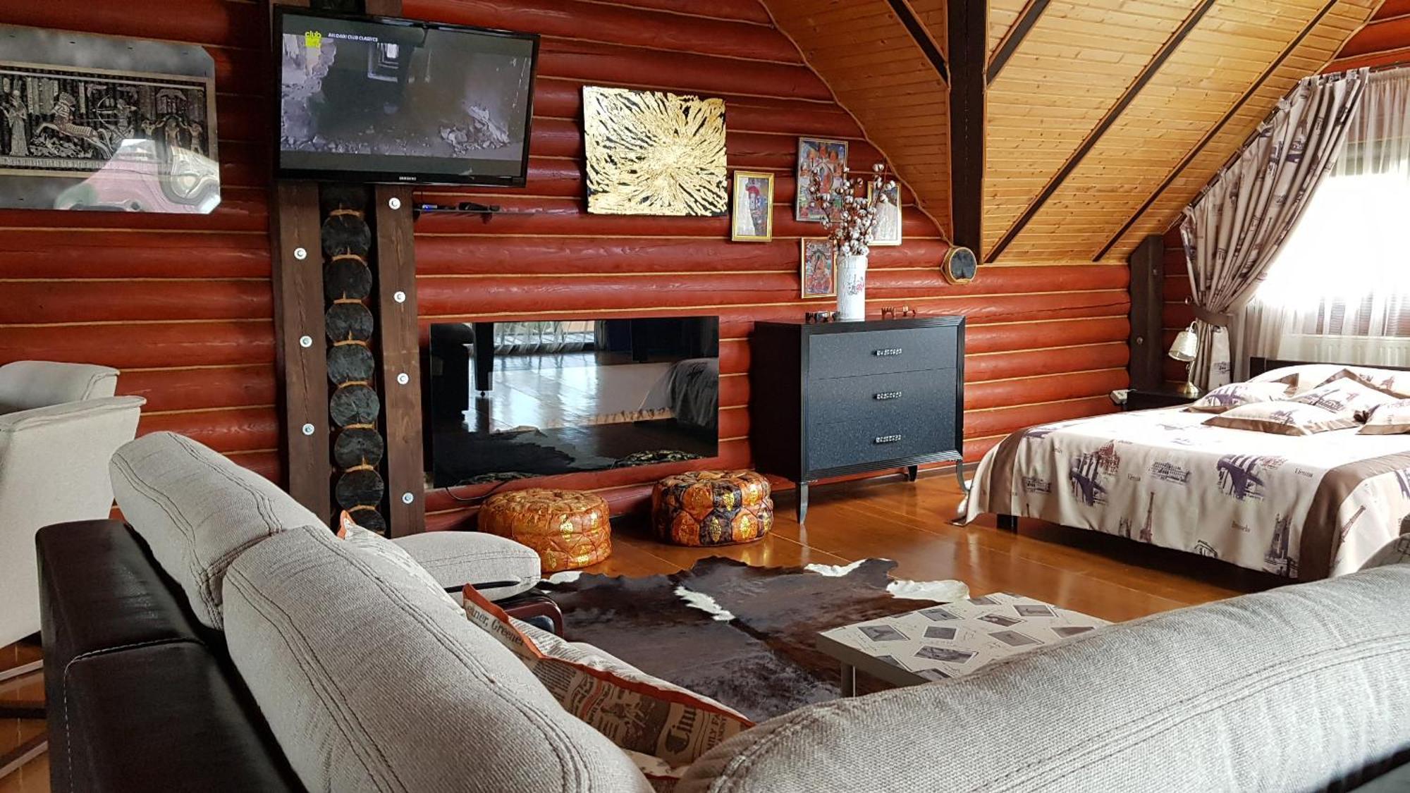 Luxury Apartments With Pool And Sauna In The Villa Černivci Camera foto